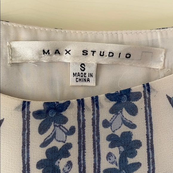 Max Studio Sleevless Japon Print Dress - Picture 3 of 3